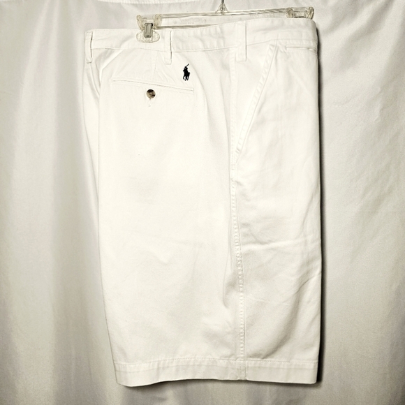 Polo Ralph Lauren Mens White 5-pocket Relaxed Fit Cotton Shorts Size 40 - Picture 3 of 9